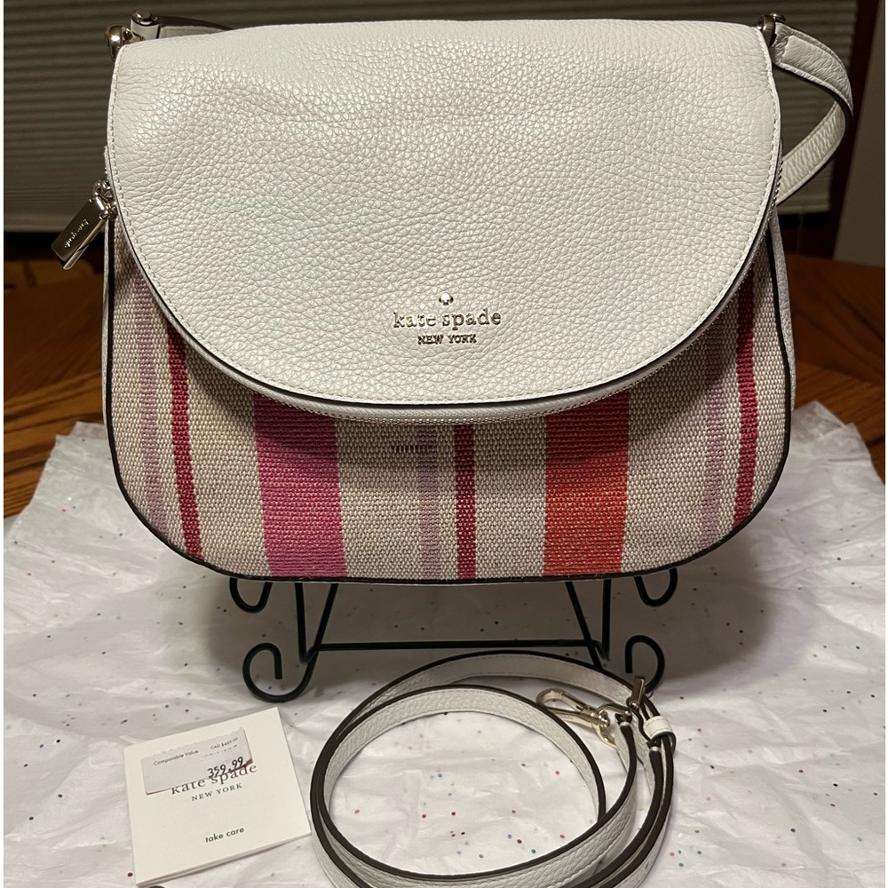 KATE SPADE FLAP SHOULDER BAG NWT - Picture 1 of 8